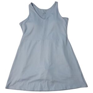 GAP Blue Sleeveless Scoop Neck A-Line Dress